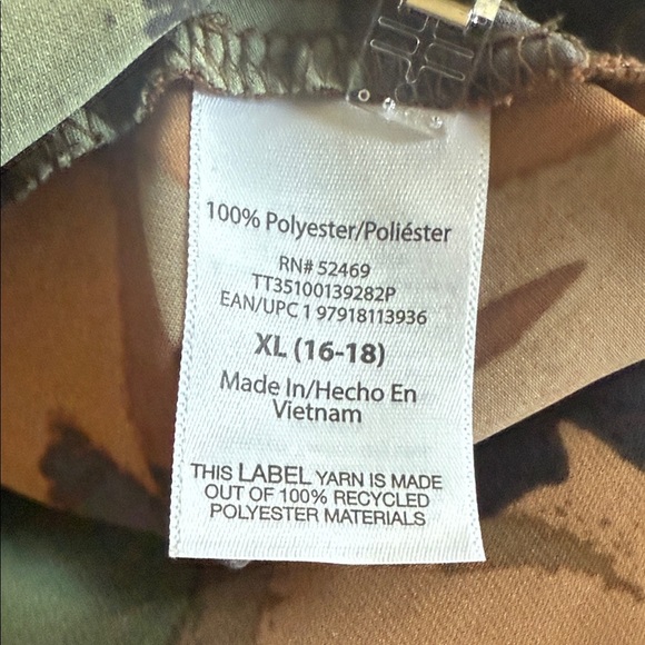 Time and Tru Multicolor Floral Midi Skirt - Picture 5 of 5